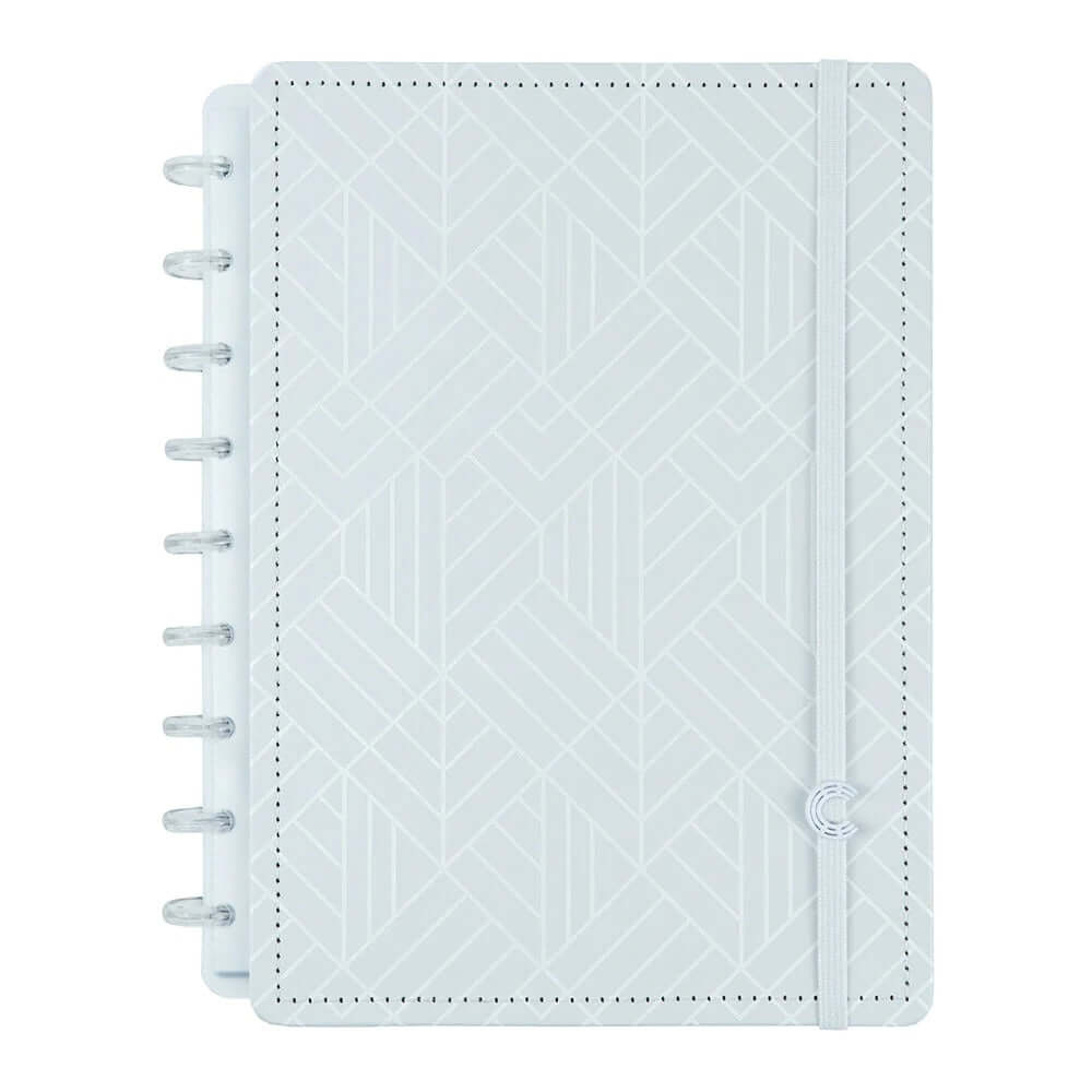 Caderno Médio - Caderno Inteligente - Ice Grey 80 Folhas 90g/m²