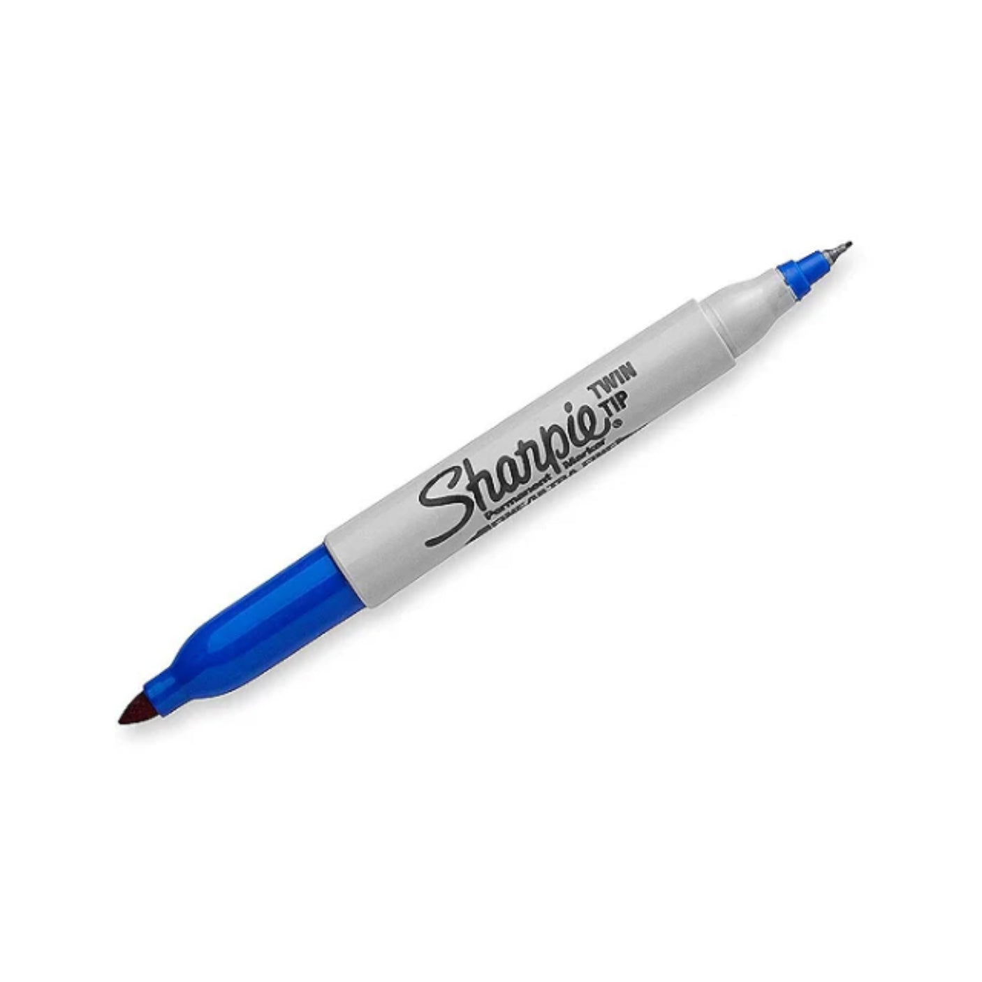 Marcador Permanente - Sharpie - Twin Tip - Azul