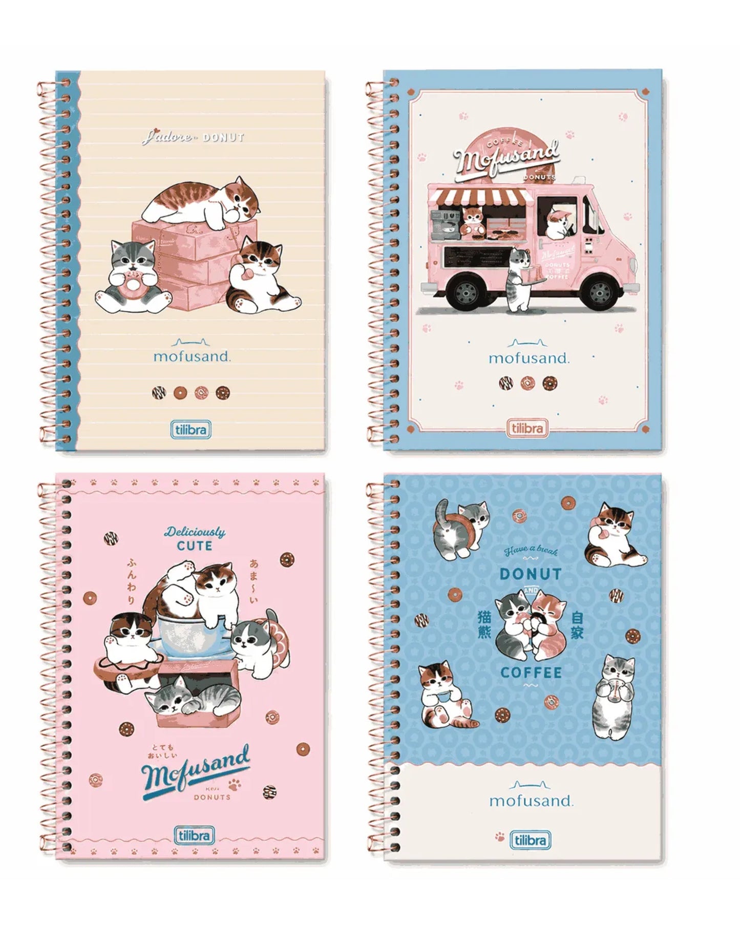 Caderno A6 - Tilibra - Mofusand - 110mm x 154mm - 80Fls - frente