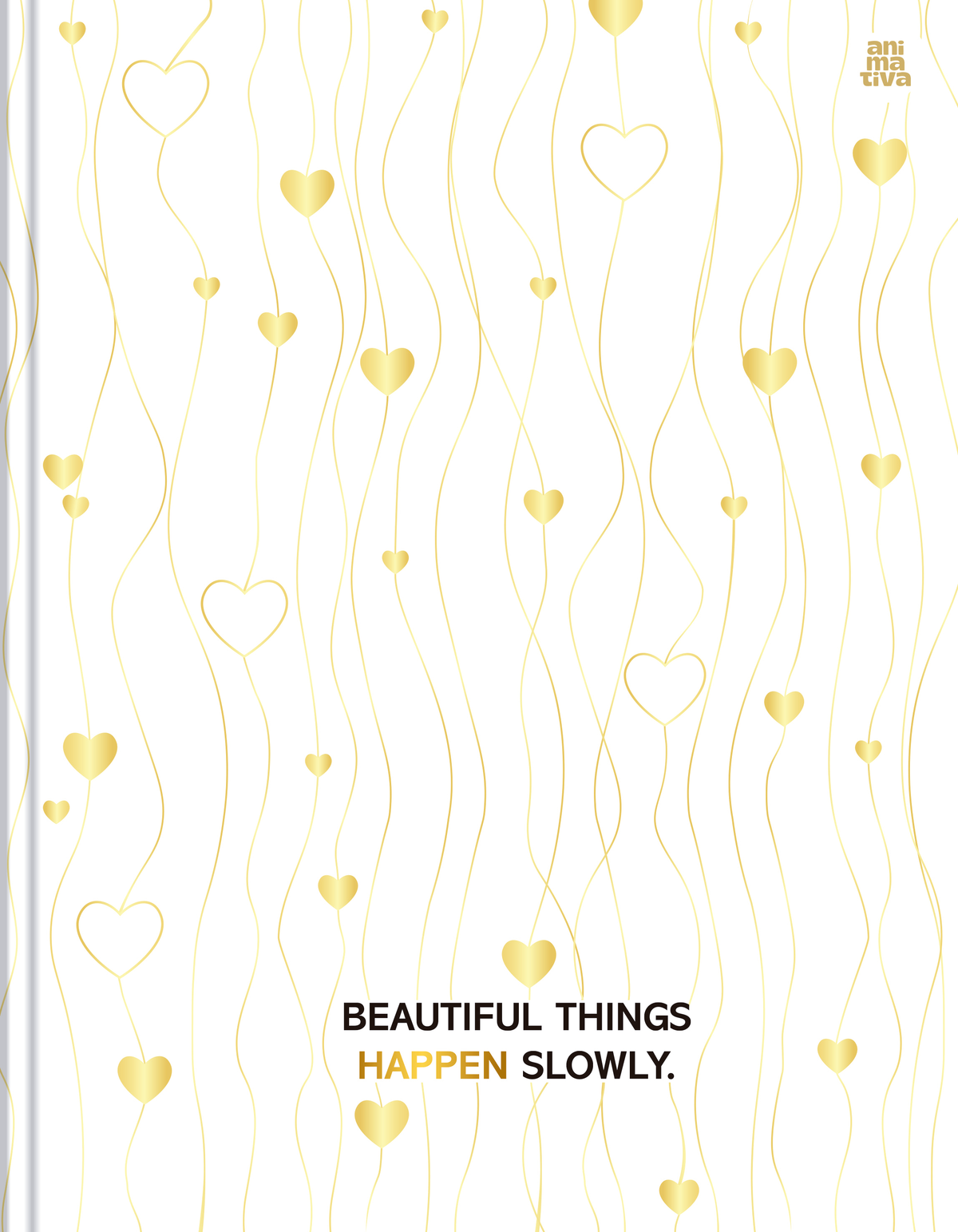 Caderno Colegial - Animativa - Happen - 179mm X 241mm - 160Fls - Perfumado