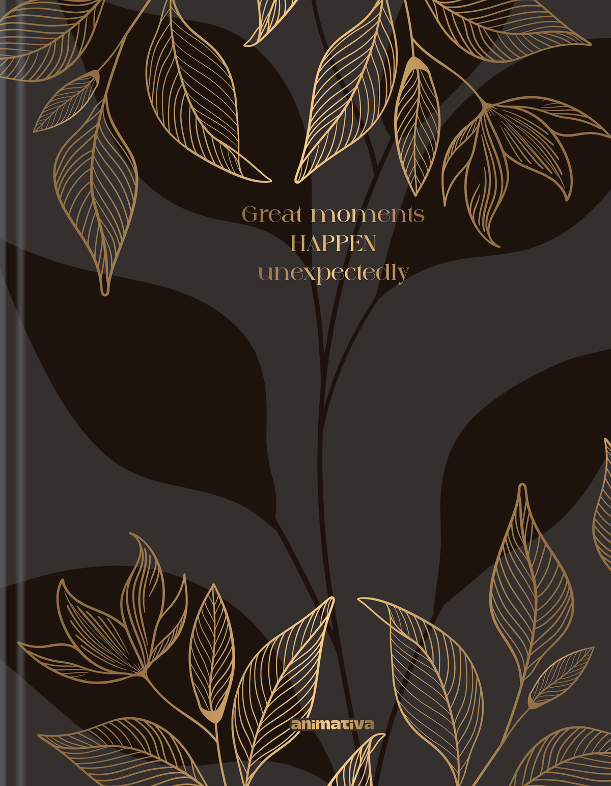 Caderno Colegial - Animativa - Happen - 179mm X 241mm - 160Fls - Perfumado