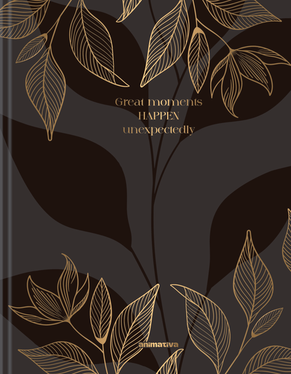 Caderno Colegial - Animativa - Happen - 179mm X 241mm - 160Fls - Perfumado