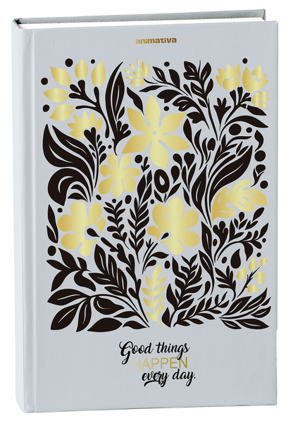 Caderno Colegial - Animativa - Happen - 179mm X 241mm - 160Fls - Perfumado