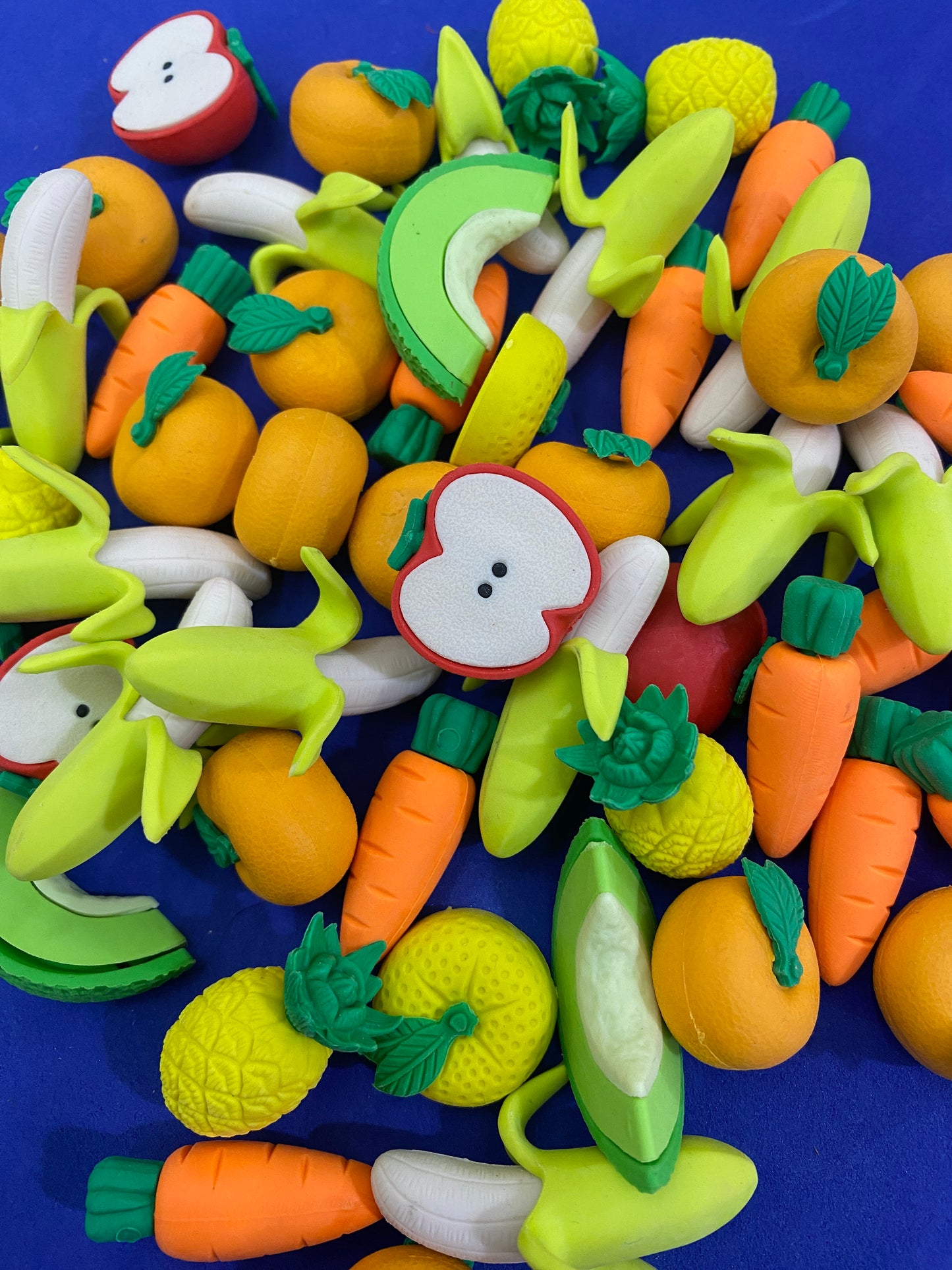 Borracha Mini - Frutas e Legumes