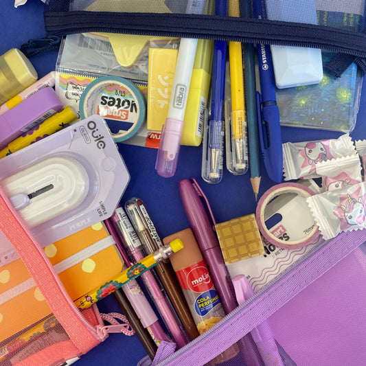 Estojo Telinha 3.0 – Papelaria Unicórnio – Novas Cores - Live