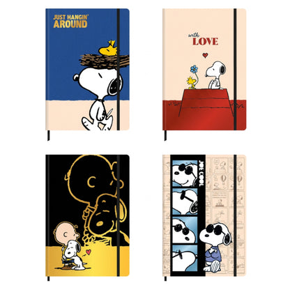 Caderneta Fitto - Tiliibra - Snoopy - Sem Pauta - 140mm x 208mm - 80Fls
