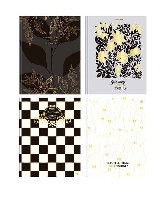 Caderno Colegial - Animativa - Happen - 179mm X 241mm - 160Fls - Perfumado