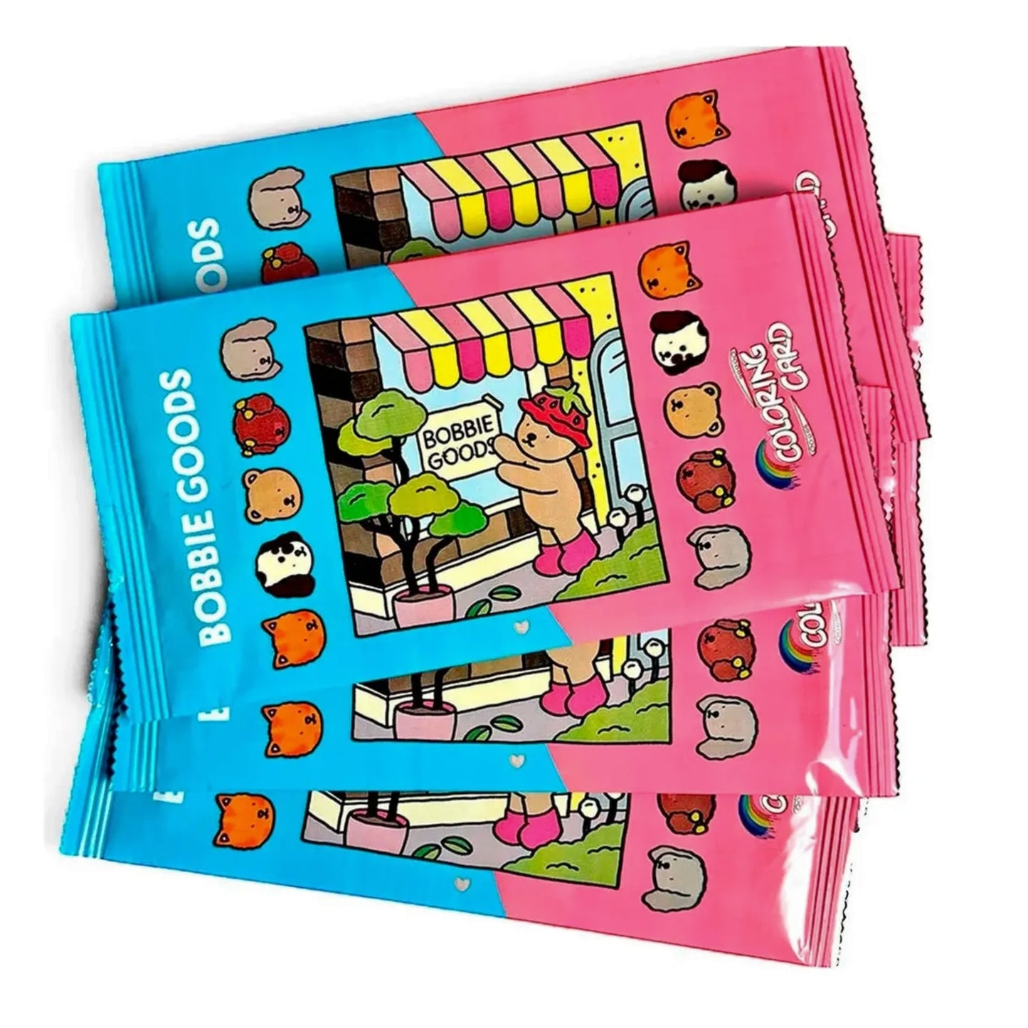 Cards p/ Colorir - Bobbie Goods