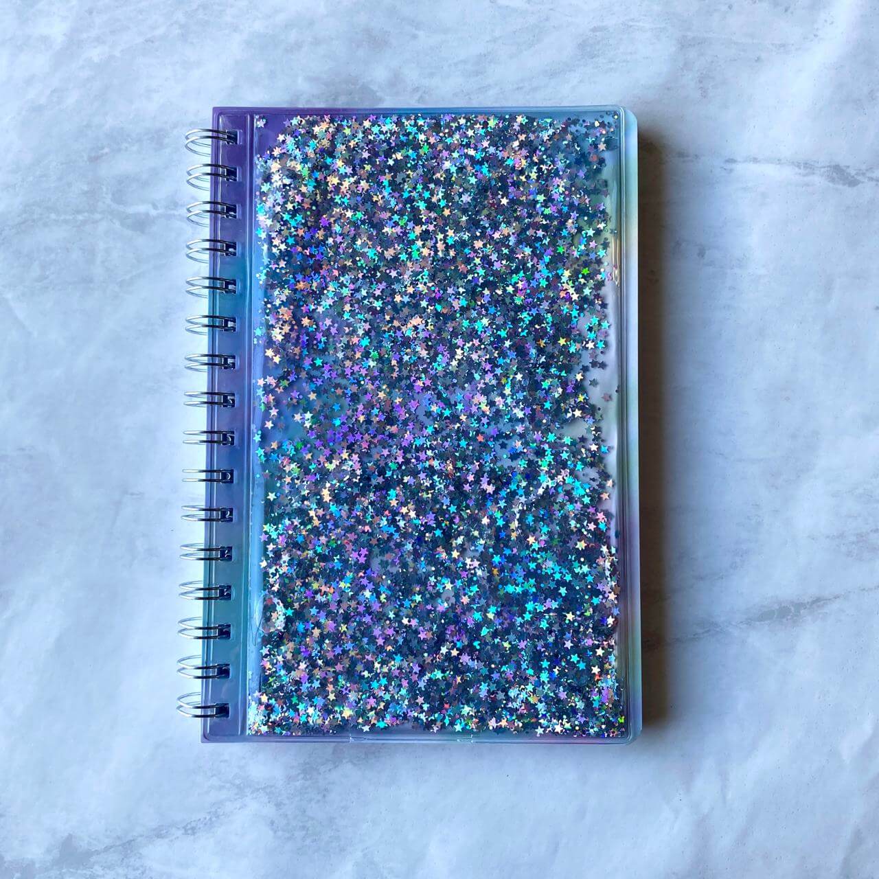 Caderno A5 - Plast Cover - Moonlight 80 Fls