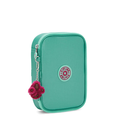 Estojo - Kipling - 100 Pens Oasis Mint Met