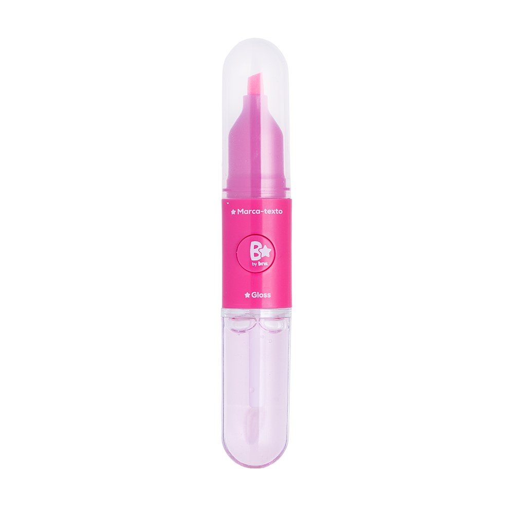 Marca-Texto + Lip Gloss - Brilhaê - Duo Shine