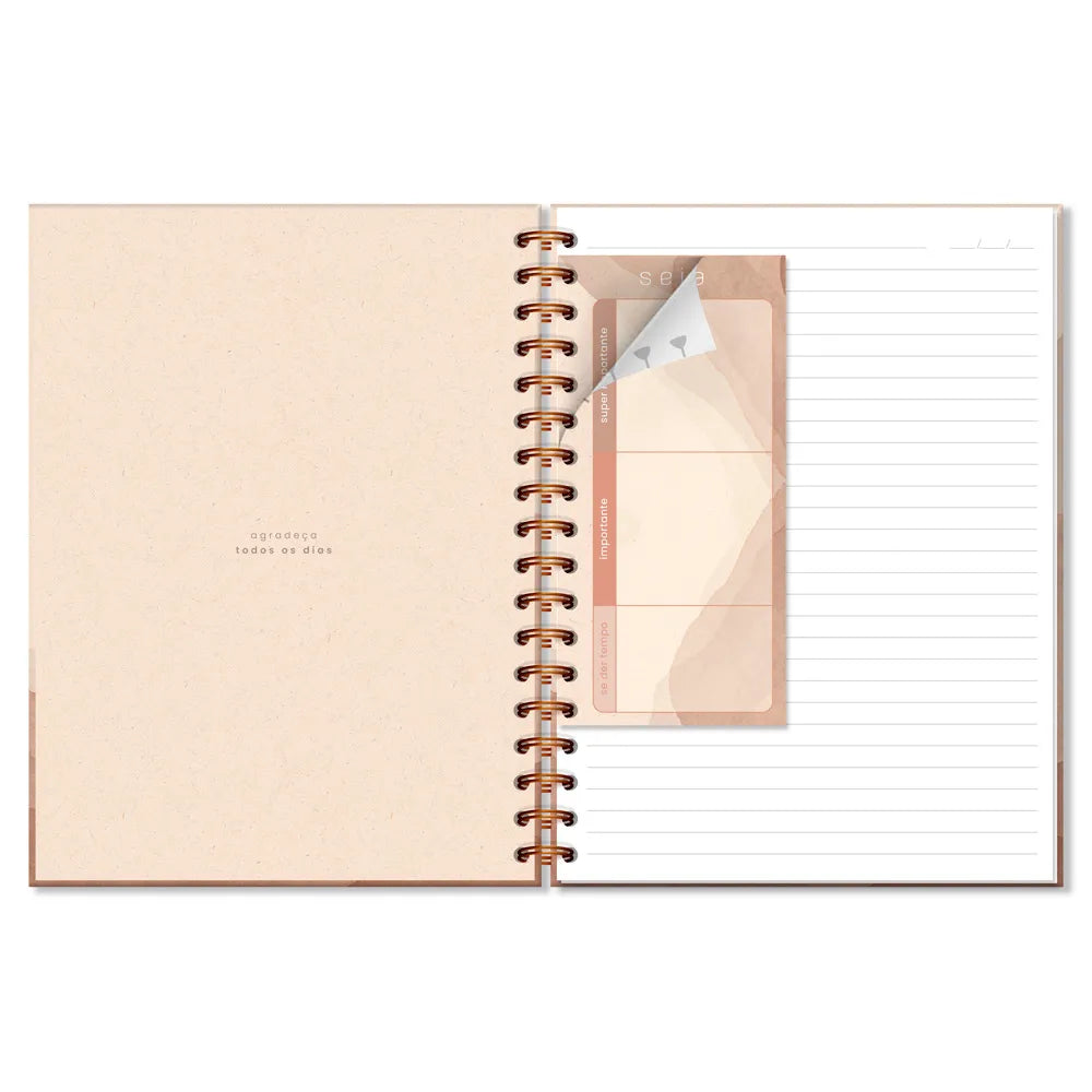 Caderno colegial 1 matéria Seja + Fina Ideia