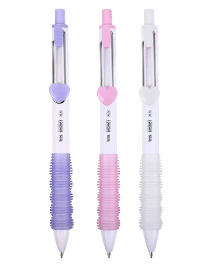 Caneta Gel Retrátil Heart - 0.5mm - Tris - frente