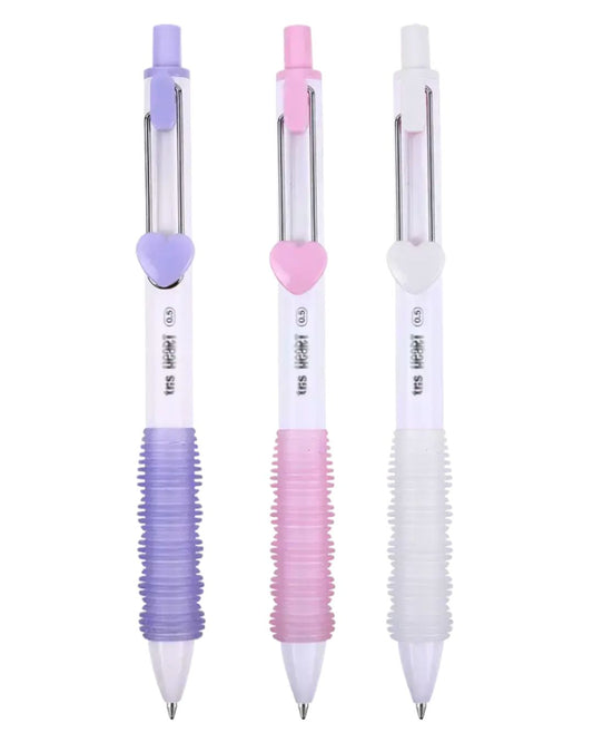 Caneta Gel Retrátil Heart - 0.5mm - Tris - frente