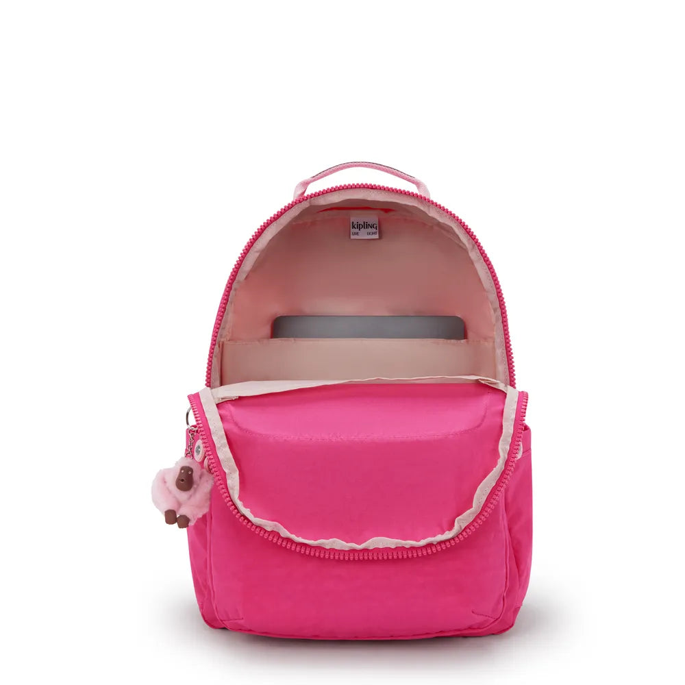 Mochila - Kipling - Seoul - Intense Rose
