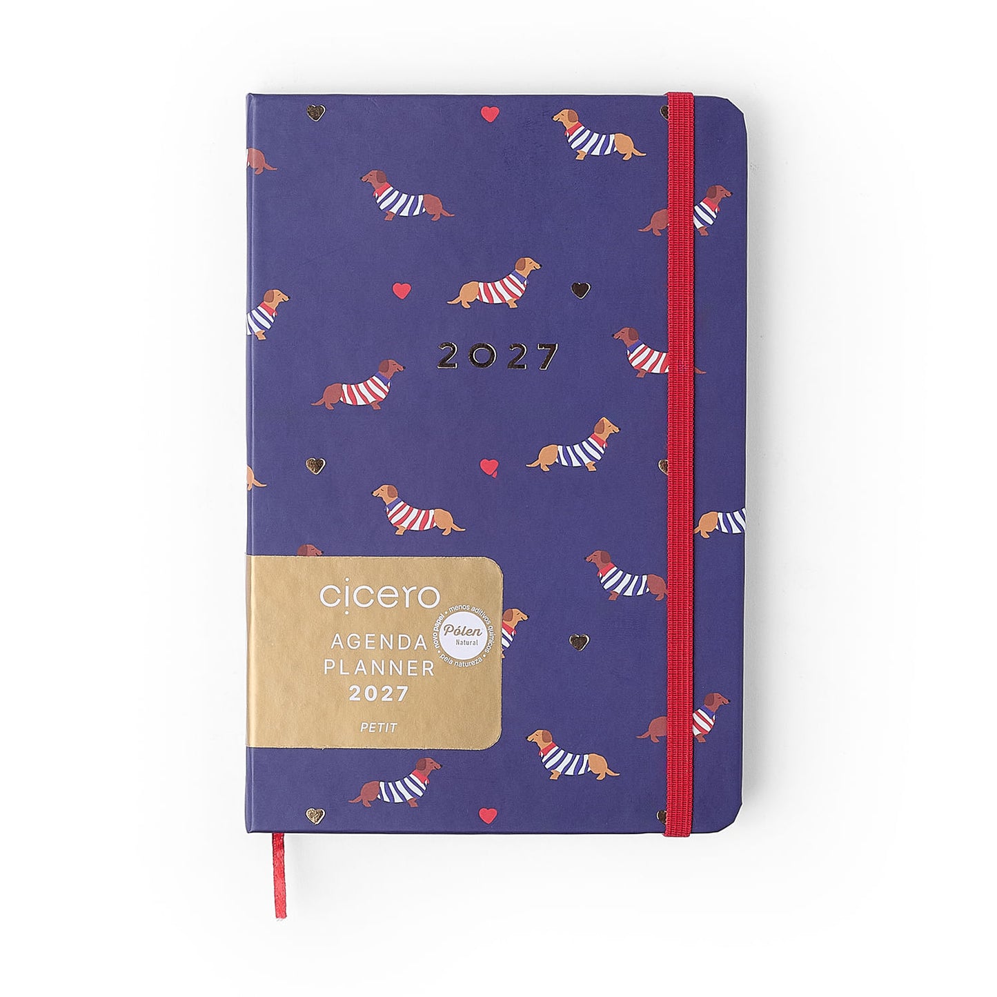 Agenda Planner 2027 - Cícero - Petit Amor - Semanal Anotações 14x21