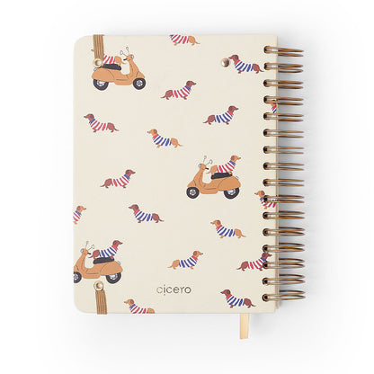 Agenda Planner Wire-o 2027 - Cícero - Petit Lambreta - Diária A5