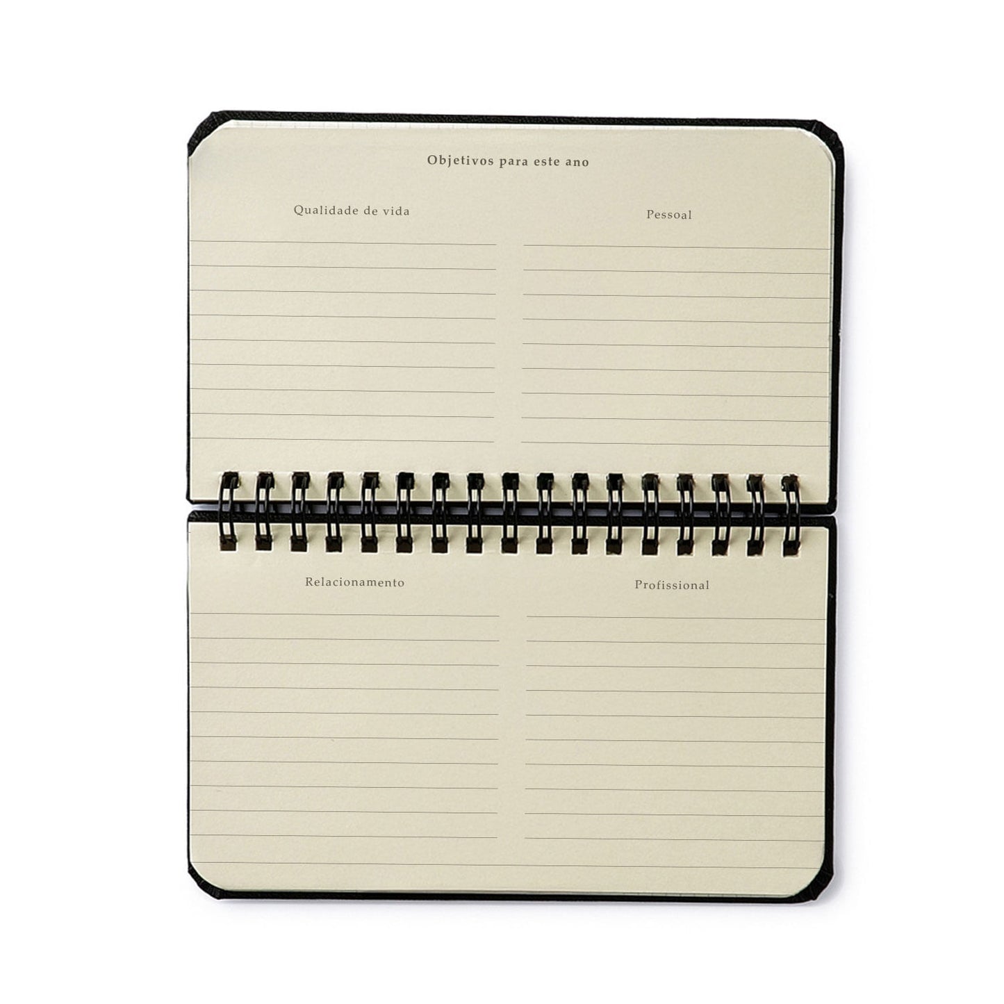 Agenda Planner Wire-o 2027 - Cícero - Veredas Gelo - Semanal Office 15,5x9