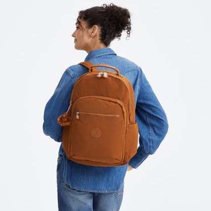 Mochila - Kipling - Seoul Lap - Stylish Mokka