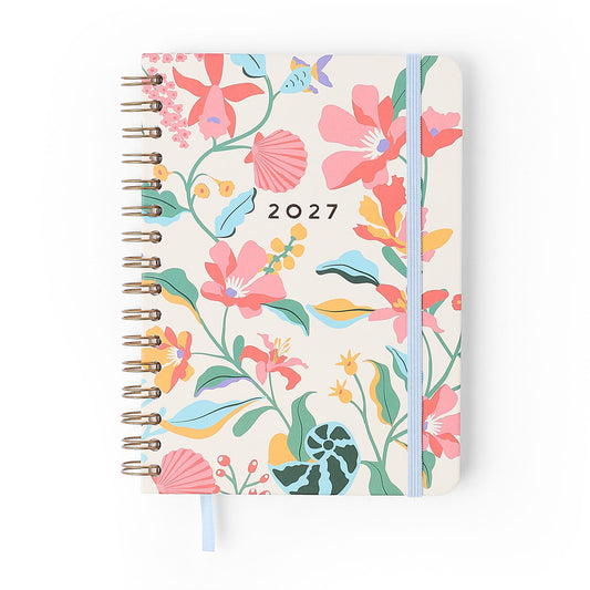 Agenda Planner Wire-o 2027 - Cícero - Noronha Atalaia - Semanal Anotações A5