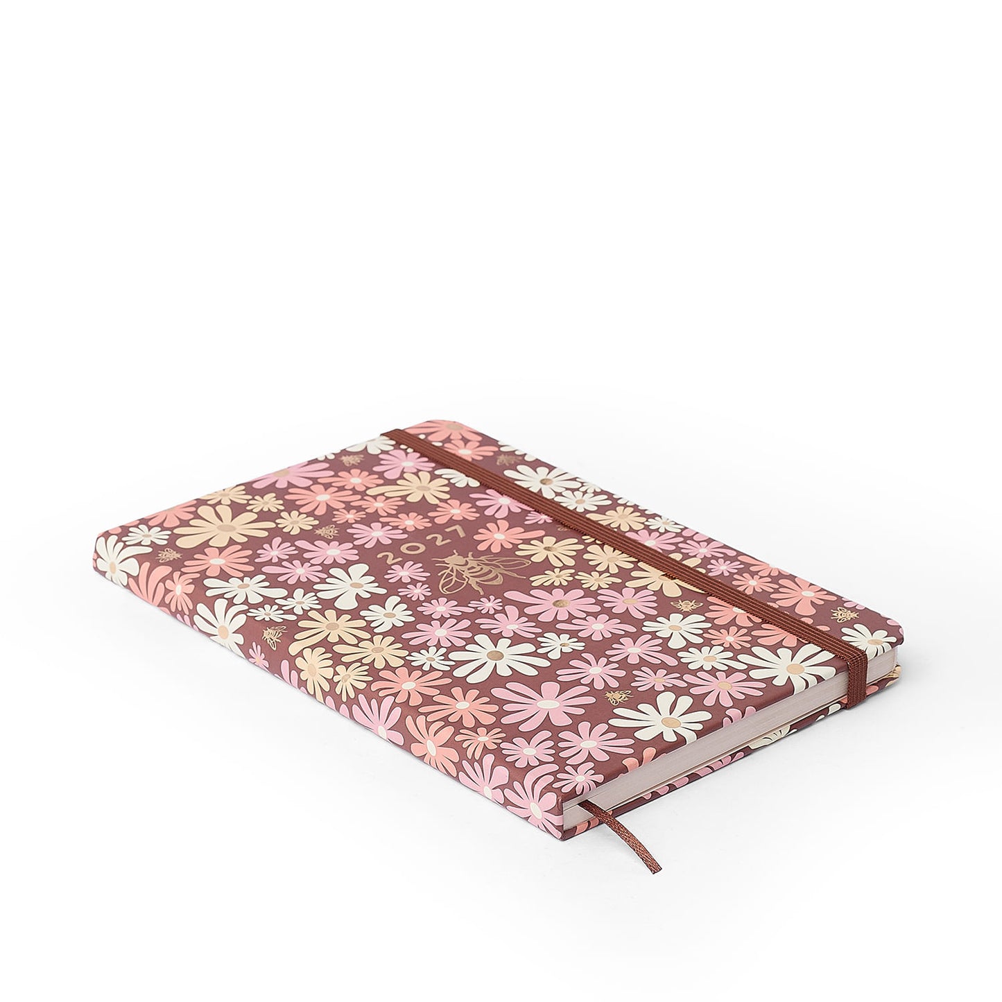 Agenda Planner 2027 - Cícero - Melissa Mini Bloomy Chocolate - Semanal Anotações 14x21