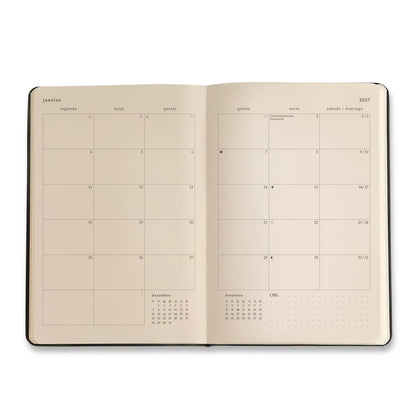 Agenda Planner 2027 - Cícero - Clássica Caramelo - Semanal 14x21