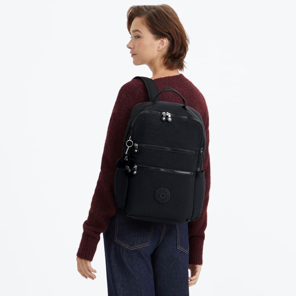 Mochila - Kipling - Biana - Black Noir