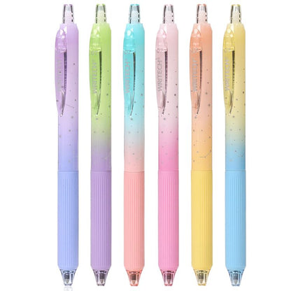 Caneta Gel Retrátil Nebula Writech 0.7mm Tinta Azul W-0163