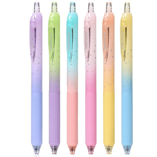 Caneta Gel Retrátil Nebula Writech 0.7mm Tinta Azul W-0163