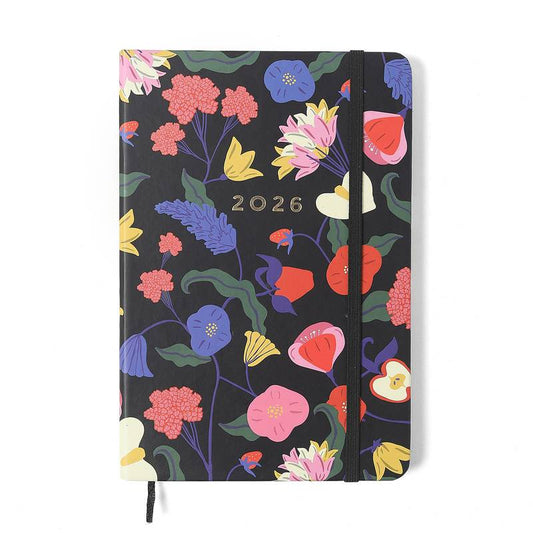 Planner 2026 - Cicero - Doce Florada - Semanal 14x21 - Preto