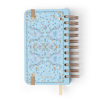 Agenda Planner Wire-o 2027 - Cícero - Relicário Botânica - Diária 9x15,5