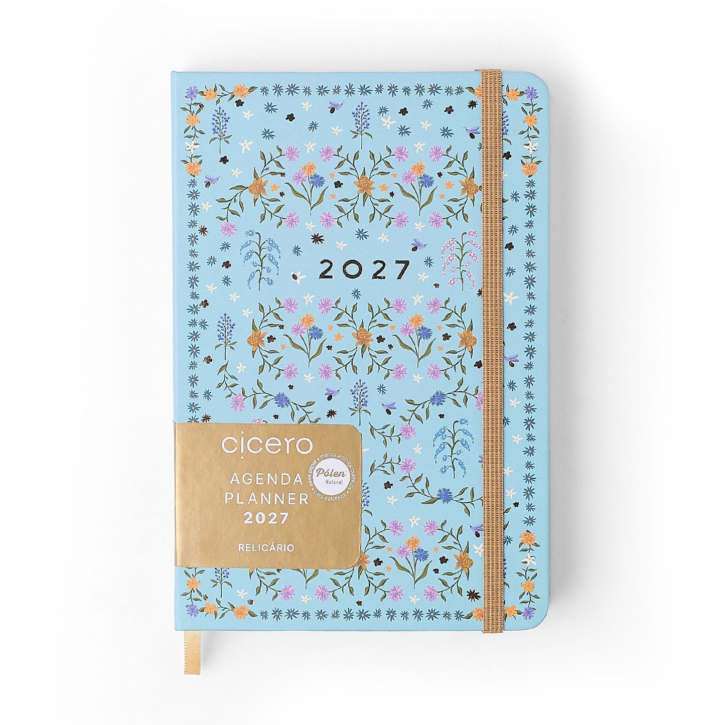 Agenda Planner 2027 - Cícero - Relicário Botânica - Diária 14x21