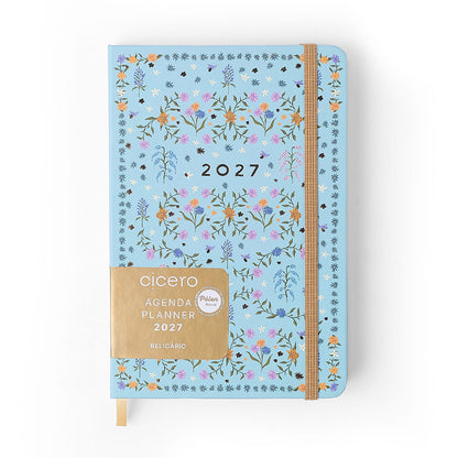 Agenda Planner 2027 - Cícero - Relicário Botânica - Diária 14x21