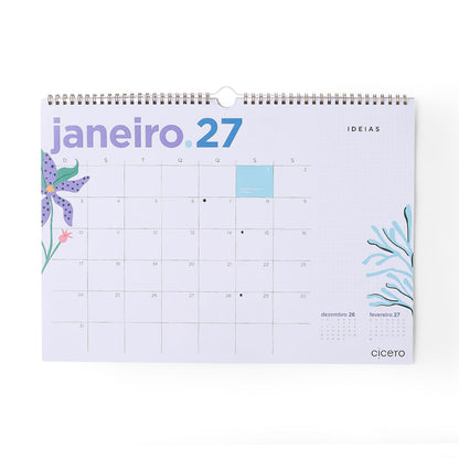 Calendário de Parede 2027 - Cícero - Noronha - A3