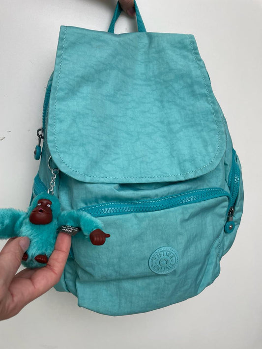 Mochila - Kipling - City Zip S - Deepest Aqua