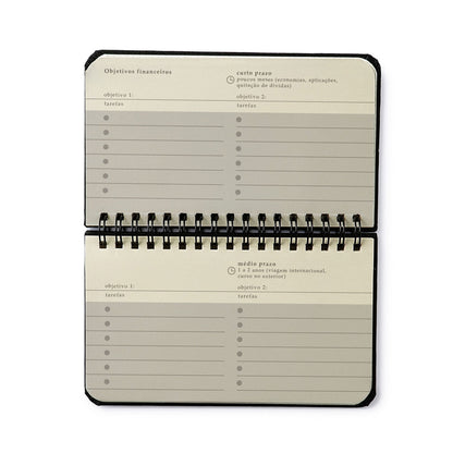 Agenda Planner Wire-o 2027 - Cícero - Petit Amor - Semanal Office 15,5x9