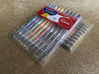 Caneta Gel - Molin - Grip Kit c/10 Cores
