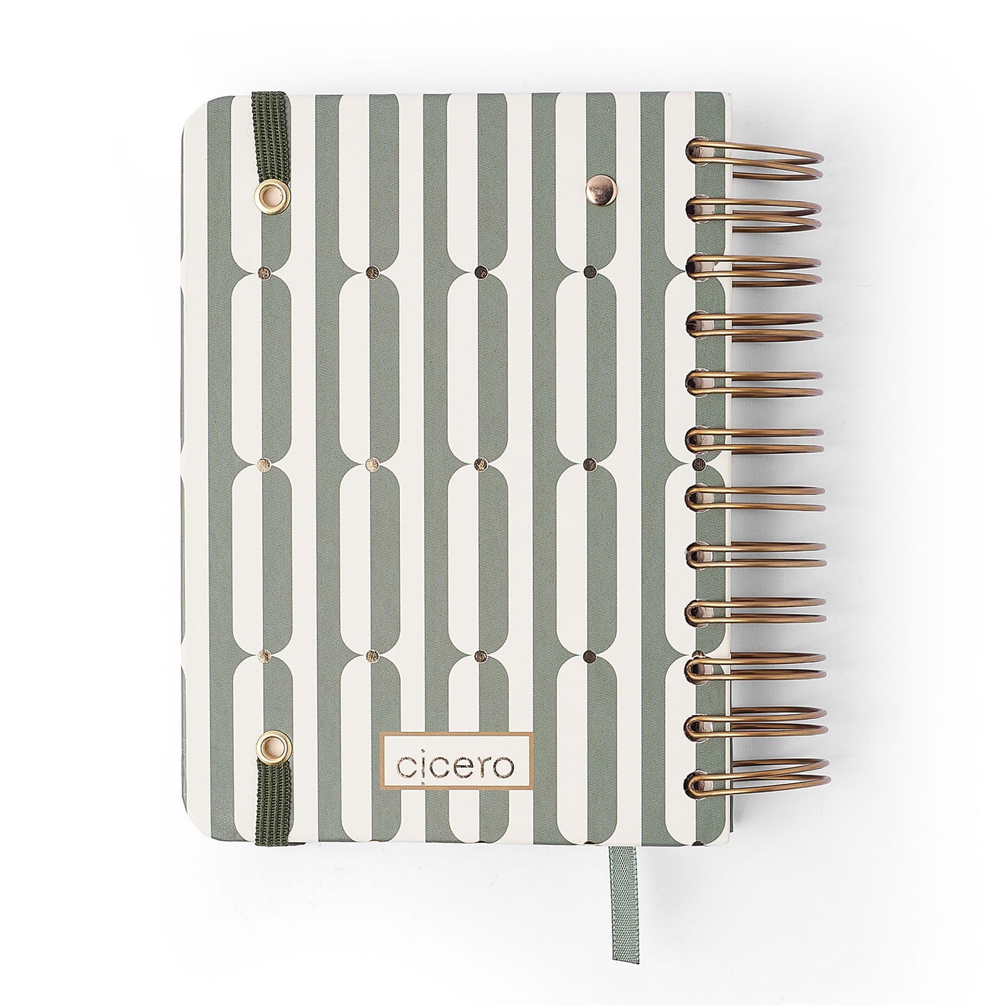 Agenda Planner Wire-o 2027 - Cícero - Veredas Verde - Diária 11,5x16