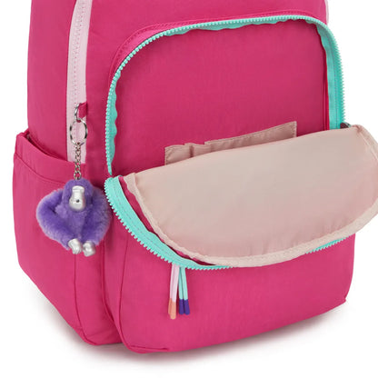 Mochila - Kipling - Seoul - Intense Rose C - verso
