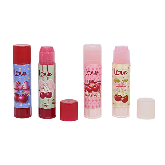 Cola em Bastão - Molin - Love My Cherry - Glitter Perfumada - 9g - frente