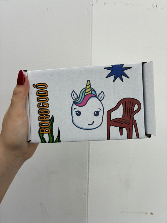 Clube Unibox Mini Uni - Papelaria Unicórnio - Borogodó