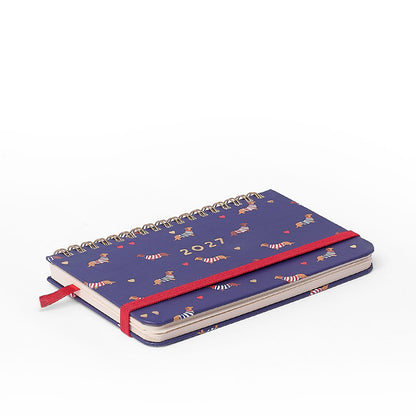 Agenda Planner Wire-o 2027 - Cícero - Petit Amor - Semanal Office 15,5x9