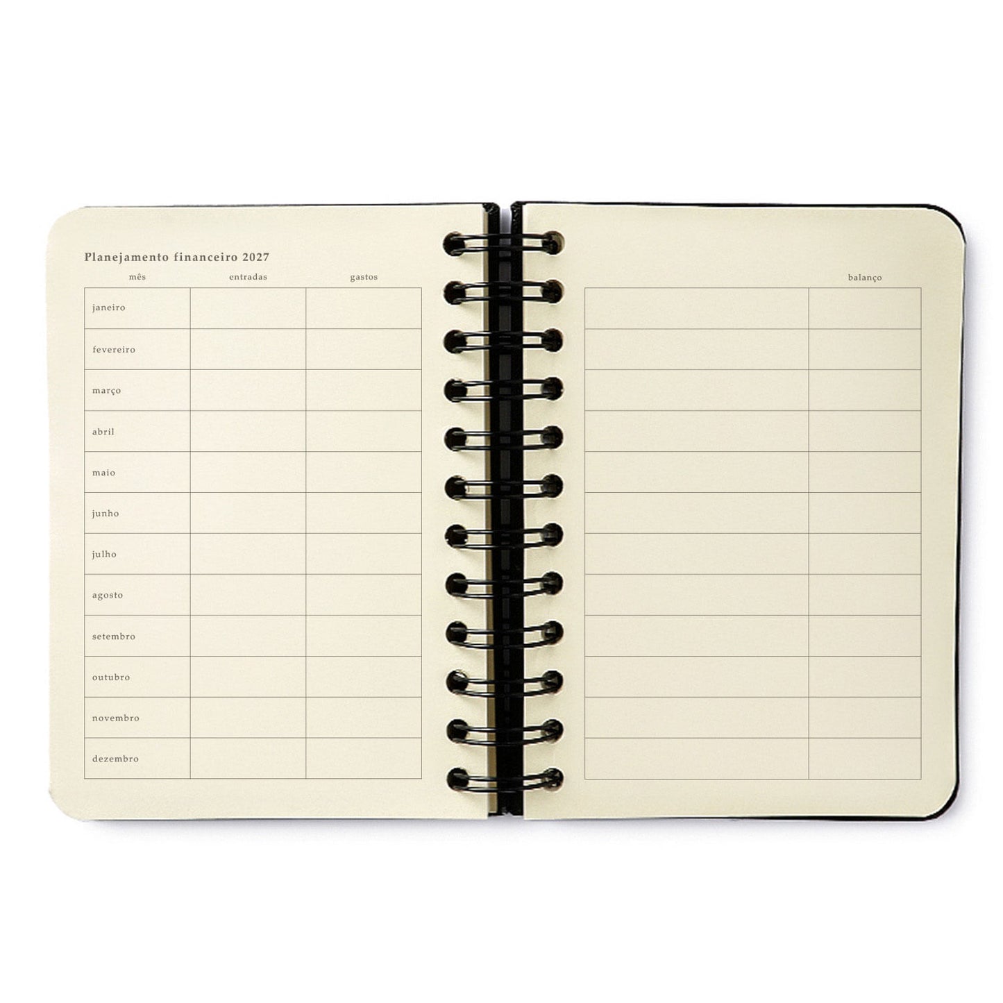 Agenda Planner Wire-o 2027 - Cícero - Petit Passeio - Diária 11,5x16