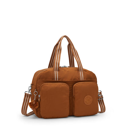 Bolsa de Mão - Kipling - Defea XL - Stylish Mokka - verso