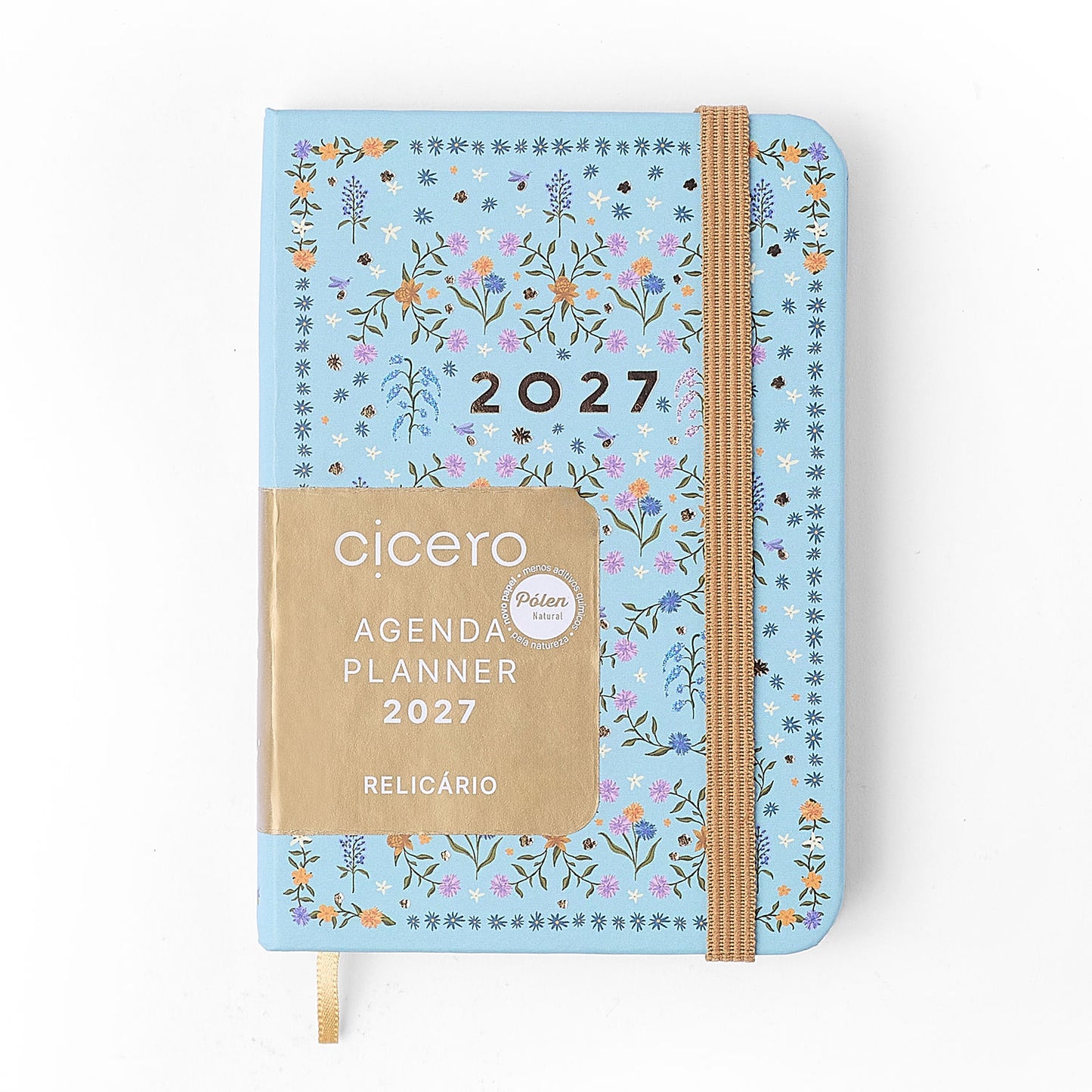 Agenda Planner 2027 - Cícero - Relicário Botânica - Semanal 9x13