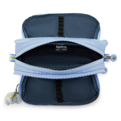 Estojo Kipling Gitroy Azul Clear Sky Met