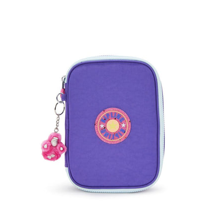 Estojo Kipling 100 Pens Lilás Iris Purp Fun C