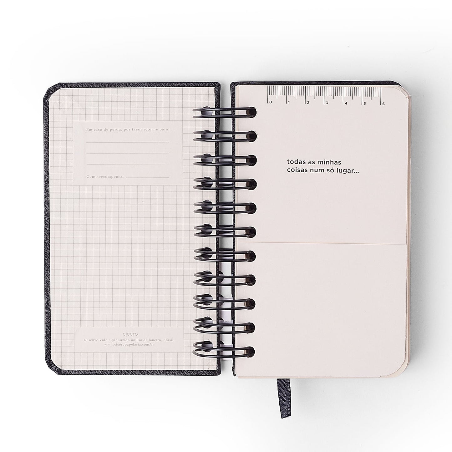 Agenda Planner Wire-o 2027 - Cícero - Petit Amor - Diária 9x15,5