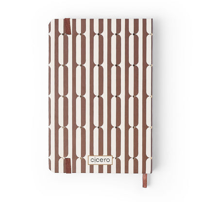 Agenda Planner 2027 - Cícero - Veredas Marrom - Diária 14x21