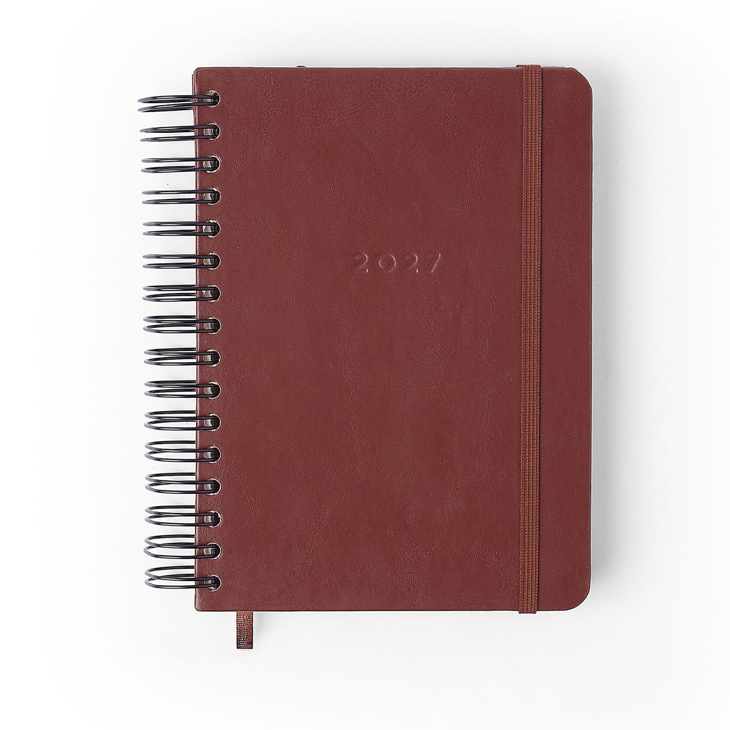 Agenda Planner Wire-o 2027 - Cícero - Clássica Café - Diária A5